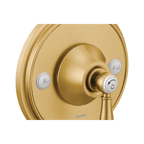 Posi-Temp(R) Valve Trim Brushed Gold